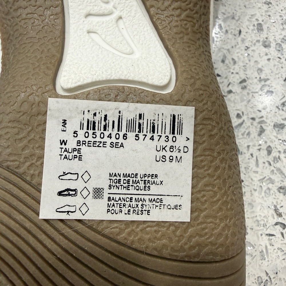 Clarks Breeze Sea Sandals - Taupe - Picture 5 of 7